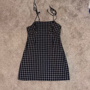 Patterned mini dress, size small